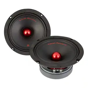 PR-654 | 6.5" Midrange Pro Audio Speakers w/ Bullet (Pair)