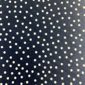 Elite Jumbo Dot Stretchy Dressmaking Fabric - Premium Luster Cotton-Blend Spandex, Flexible Durable for Dancewear, Sportswear (Boasts Flexibility & Durability)