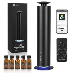 Triple-Intelligence Control Mode Diffuser Machine, Rechargeable Lithium-Ion Batteries, Essential Oils Set, Ideal for Home & Spa