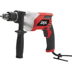 Chervon North America 6335-02 Corded Electric Drill - 0.5 in., 7 A, Plastic Build, Controlled & Accurate Drilling, Convenience for Different Uses, Entertainment-Friendly Power Tool
