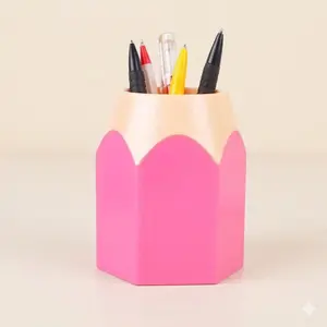 Colorblock 2-in-1 Makeup Brush & Pen Holder, Dust-Proof Desktop Organizer with Non-Slip Base – Portable Multi-Functional Storage for Student Dorms, Home Office & Back to School, Stationery Organizer