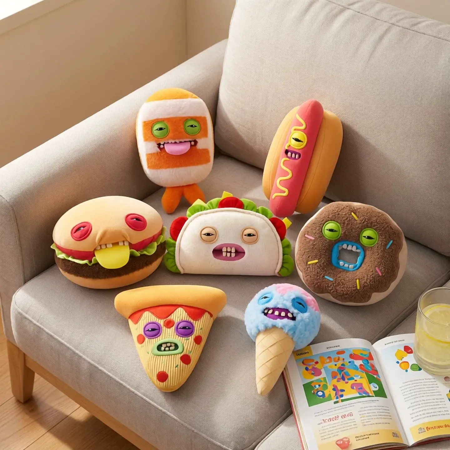 Fuggler Fuggalicious Mystery Plush Blind Box - Funny Ugly-Cute Food ...