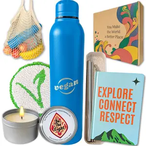 Premium Vegan Gifts for Women and Men - Perfect for Birthdays, Holidays and Special Occasions - Unique Colorful Vegan Gift Basket for Adults and Teens