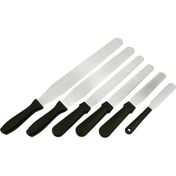 Fat Daddio's Stainless Steel Straight Spatula, 10in Straight