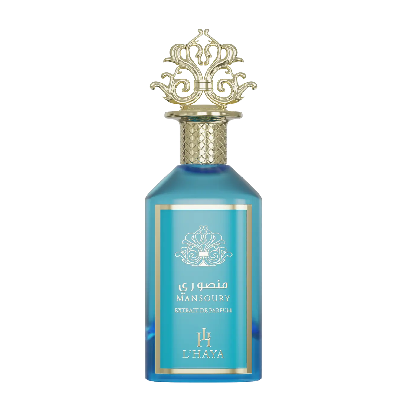 L'HAYA Men's EDC Cologne - 100ml Citrus Fresh Minty Fragrance with Key Notes: Aldehydes, Bergamot, Ginger, Mint, Lemon, Violet, Pineapple, Sage, Geranium, Ambergris, Musk, Cedar, Vetiver, Incense (Single Item)