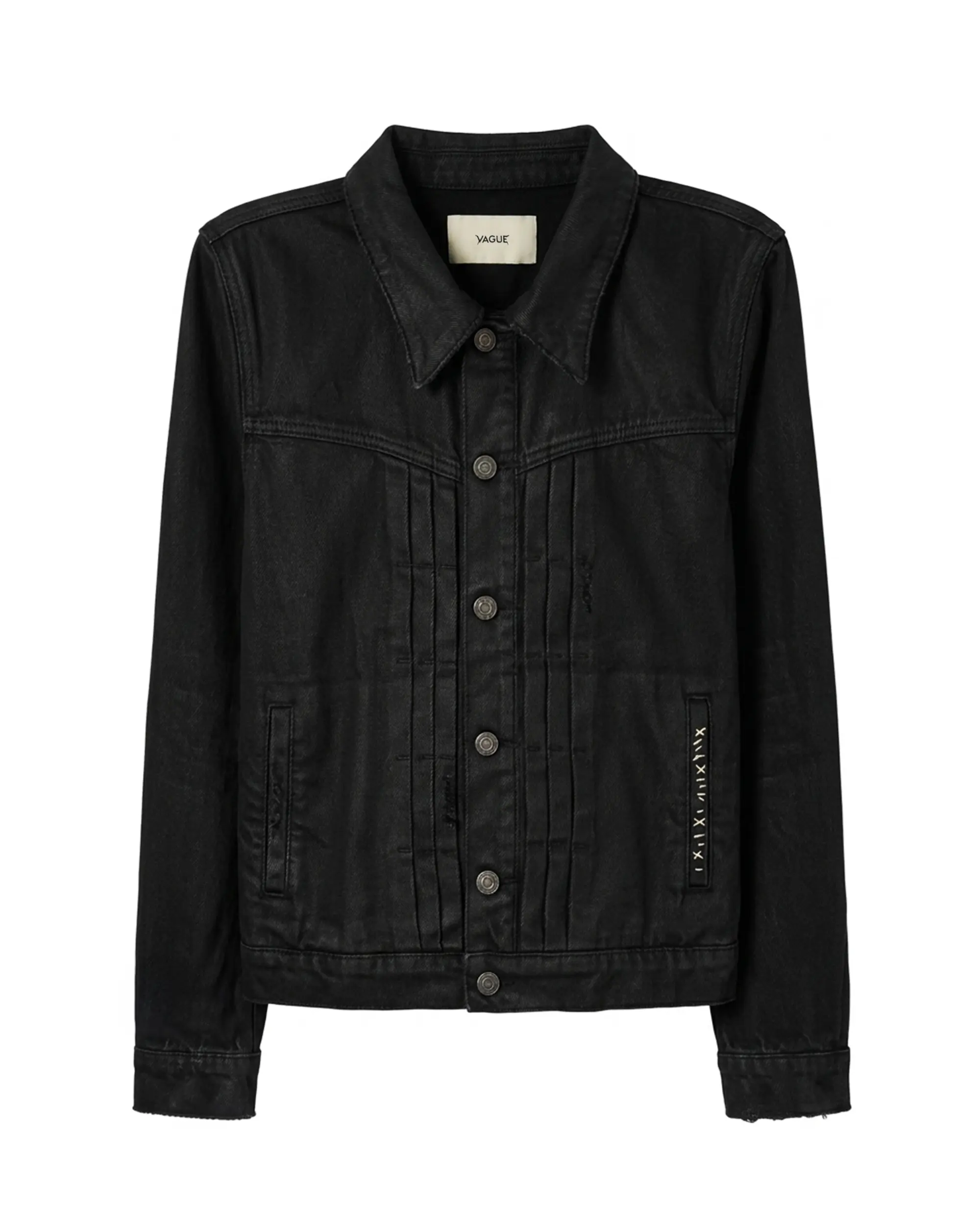 TYPE 1 DENIM JACKET [WAXED BLACK]