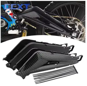 Electric Motocross Rear Swingarm Protector Guard Cover, Universal Dirt Bike Accessories for Sur-Ron Light Bee S/X E-Bike Frame & Fitting Protection