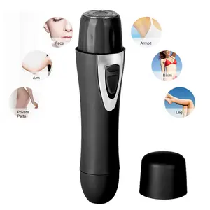 4 in 1 Electric Eyebrow Trimmer, Portable Rechargeable Eyebrow Shaver, Nose Hair Trimmer, Beard Shaver, Personal Care Appliances for Women & Men