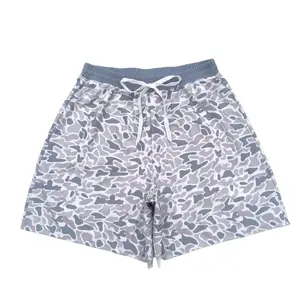 Adult Camo Swim Trunks - S0404 Stealth Mode Design, Bold Functional Swim Bottoms for Outdoor Adventures