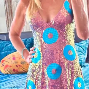 Phish sequin donut dress XS