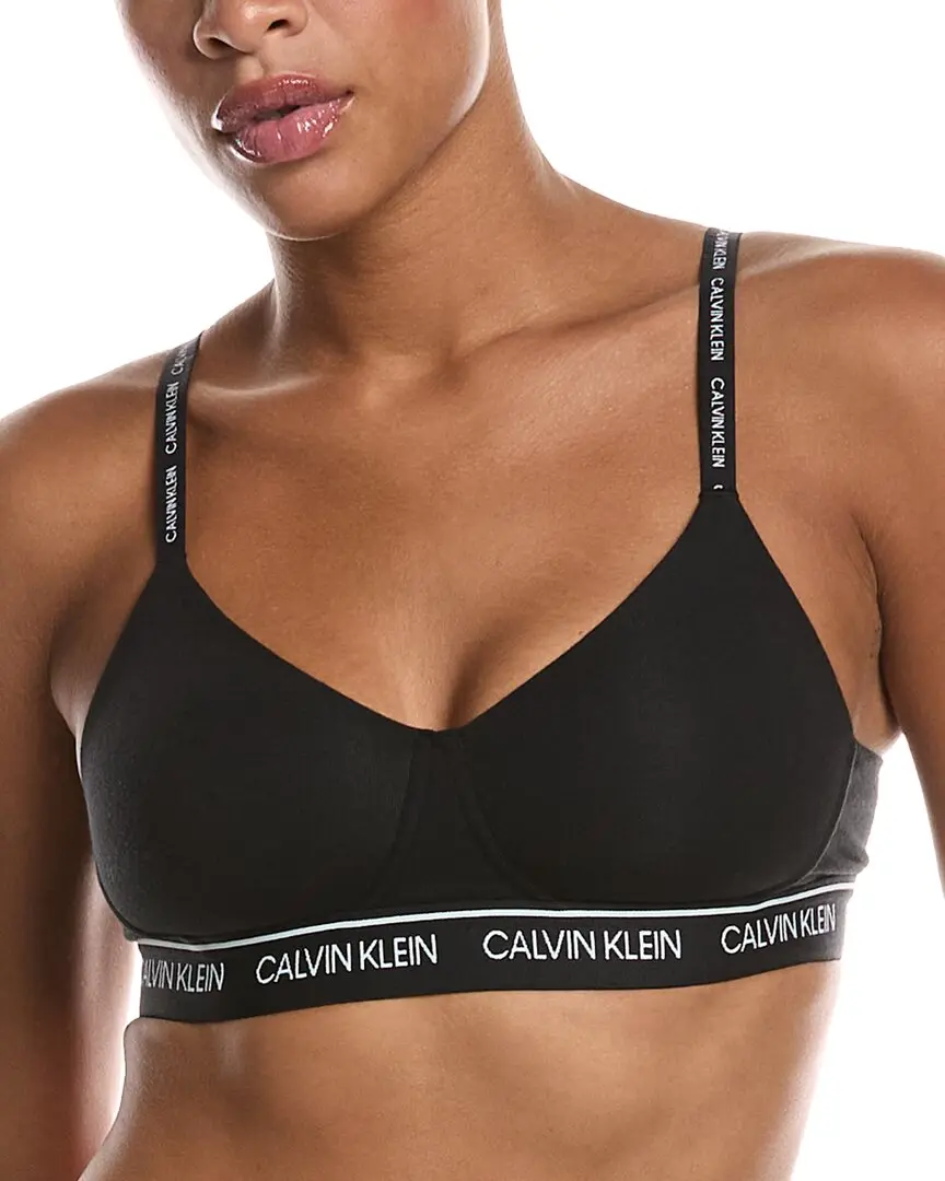 Calvin Klein Archive Logo Lightly Lined Wirefree Bralette
