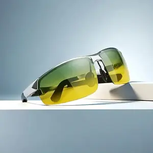 High-quality Polarized Night Vision Sunglasses for Men,  Day and Night Driving Glasses, HD Polarized Photochromic Sunglasses – UV400, Ultralight Safety Glasses, Suitable for Day and Night, Fishing, Outdoor Activities, Providing Polarized Pro