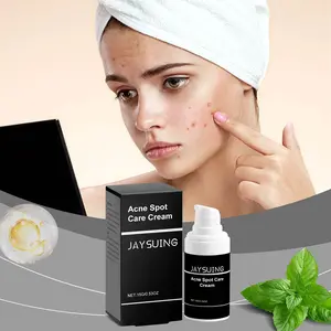 Jaysuing Acne Clearing Cream - Gentle Acne Spot Care Fade Marks | Oil Control Hydrating Sensitive Skin Safe