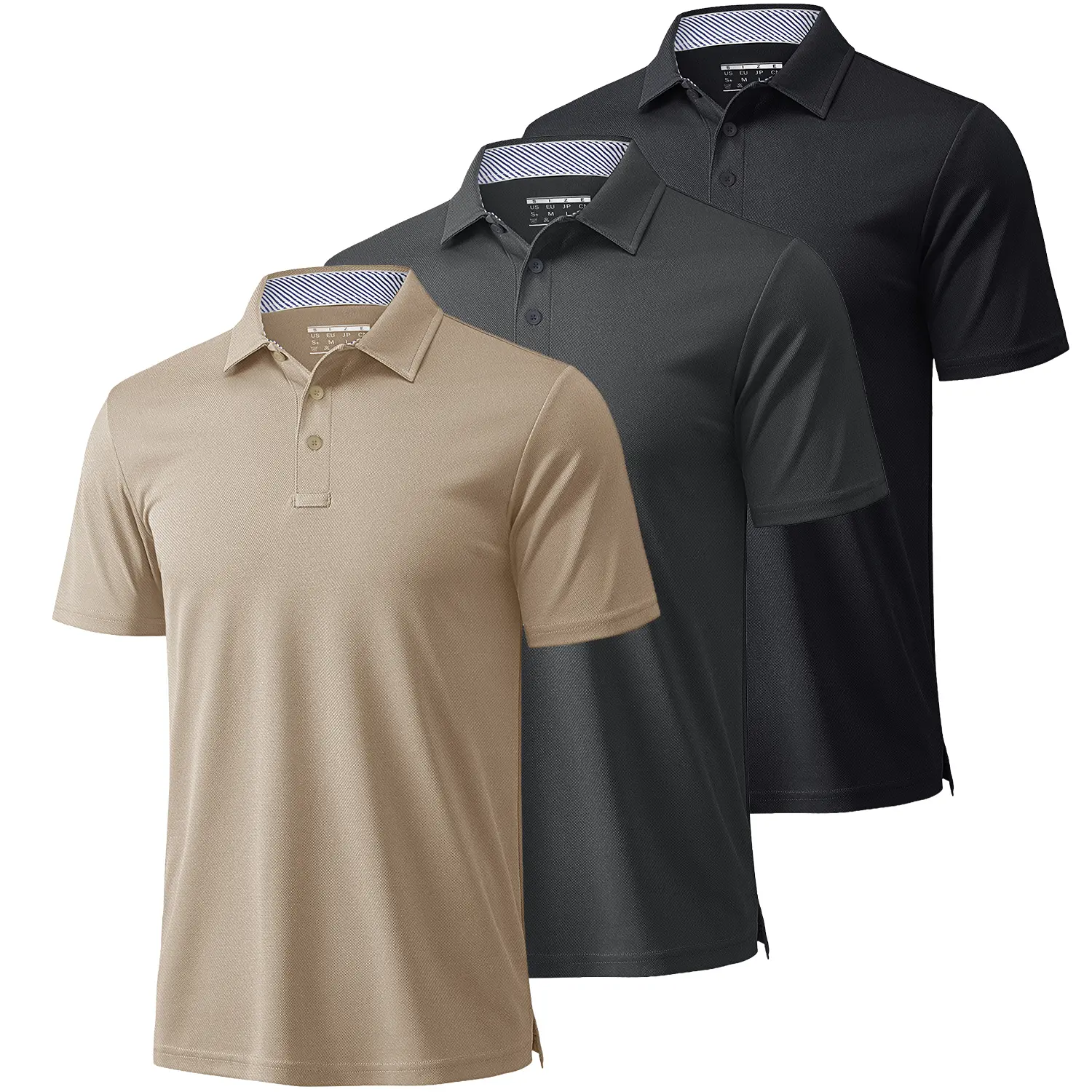 Black/Dark Gray/Khaki