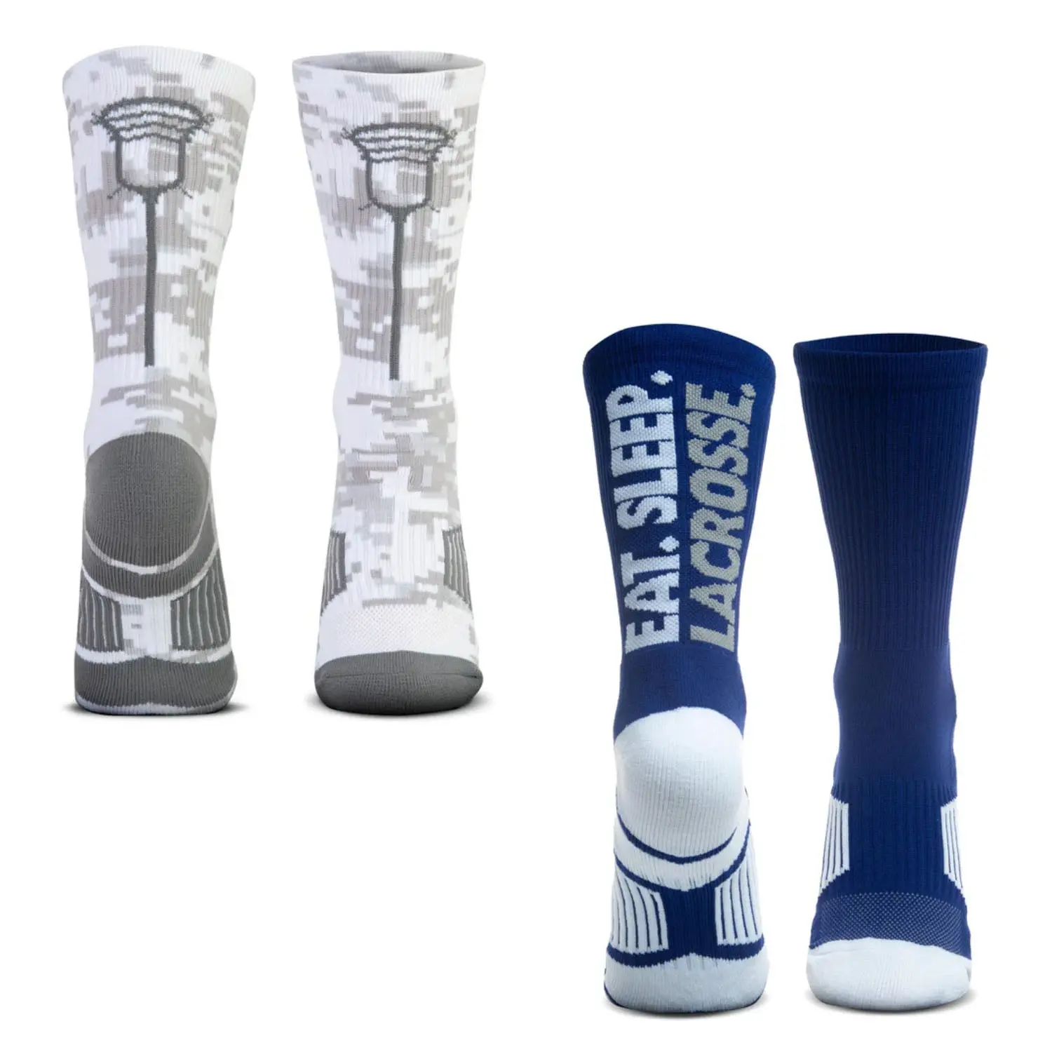 Guys Lacrosse Woven Mid-Calf Sock Set - Lax All Day