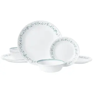 Corelle® Country Cottage 12-piece Dinnerware Set, Service for 4