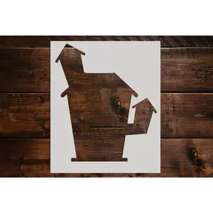 House Stencil - Art and Wall Stencil