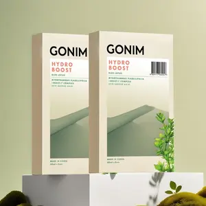 GONIM Hydro Boost Face Mask, Deep Hydrating & Moisturizing, Suits for All Skin Types, K-Beauty, Korean Sheet Masks