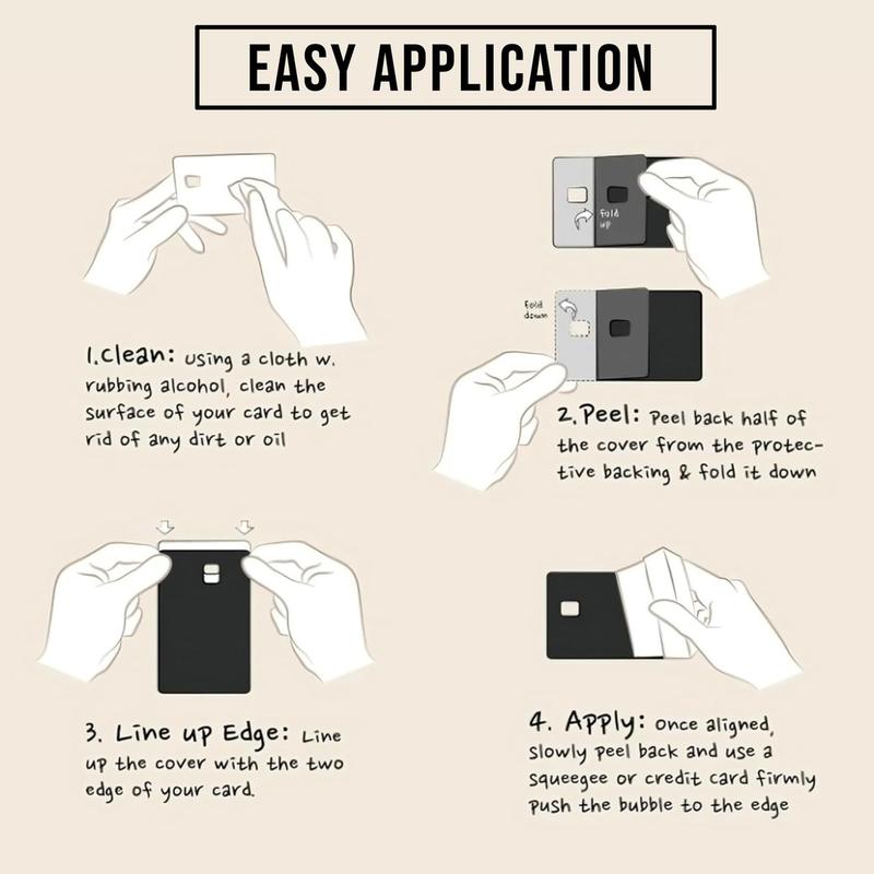 Custom Holographic Credit Card Decal Sticker Card Skin Vinyl Sticker Card Cover stylish Debit Skin Cover- For Small Chip and Big Chip