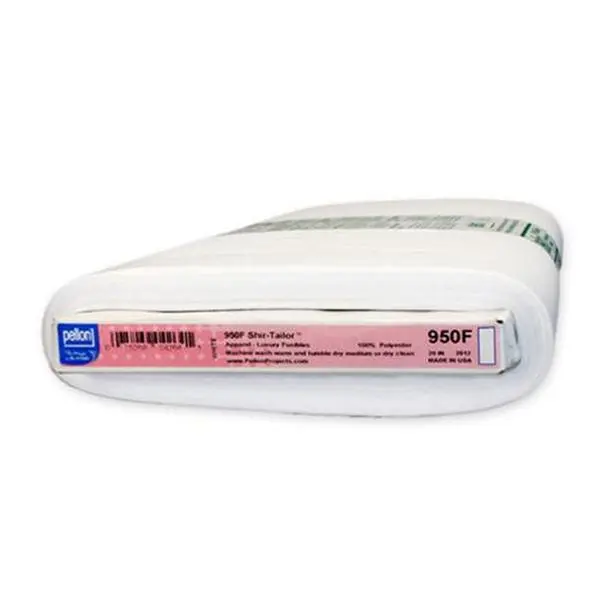Pellon ShirTailor Firm Fusible Non-Woven Interfacing by the Quarter Yard 950F
