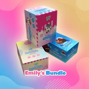 Emily's Bundle (Brownie Variety pack, Muffin Variety Pack and Chocolate Cookie Monster) Emily's Bundle (Brownie Variety pack, Muffin Variety Pack and Chocolate Cookie Monster)