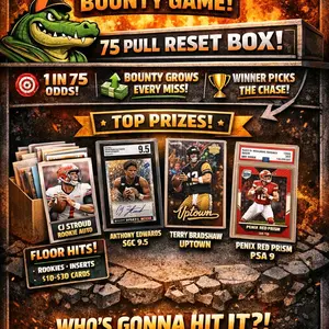 Florida Gator MD Mystery Card Pack – Multi‑Sport + Vintage Edition   15 Cards per Pack — Every Pack  GUARANTEED Auto or Numbered Card    This upgraded mystery pack combines modern athletes and vintage gems across NFL, NBA, MLB, NHL, F1, Soccer, Pokémon