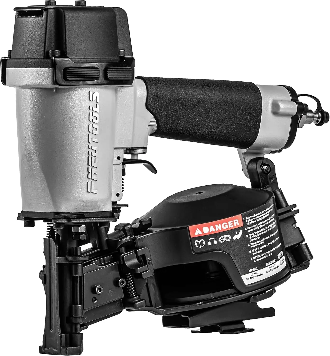 PneuTools RF45T Coil Roofing Nailer 3/4" - 1 3/4"