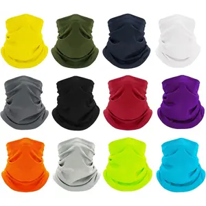 12Pack Summer Balaclava  Mask Sun UV Protection Hood Breathable  Mask for Men Women
