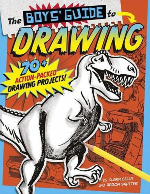 USED Book - The Boys' Guide to Drawing by Cella, Clara (Misc.) - english
