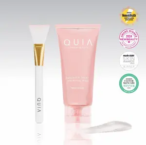 QUIA Collagen Wrapping Mask - Collagen Night Wrapping Mask -  Get flawless, poreless skin with a glass-like smoothness and radiant glow.