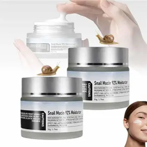 Snail Mucus Soothing Moisturizing Cream, Gentle Repair for Sensitive Skin, Deep Hydration, Improves Dryness and Redness, Long-lasting Water Retention, Stabilizes Skin Barrier, Moisturizes Dry Skin, Skin-friendly and Comfortable Skincare Cream Summervibes,
