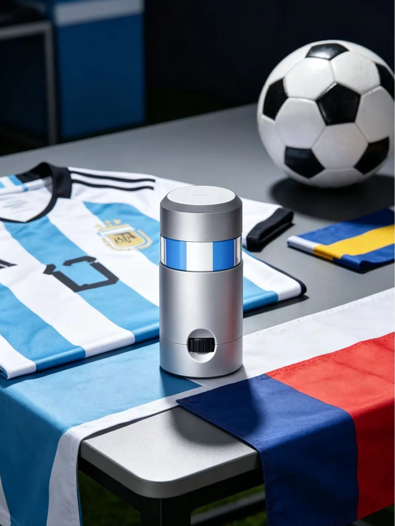 Argentine flag face painting pen - Safe and non-irritating, does not stain, water-based and long-lasting / Euro Cup fans' party, sports events and various celebration activities