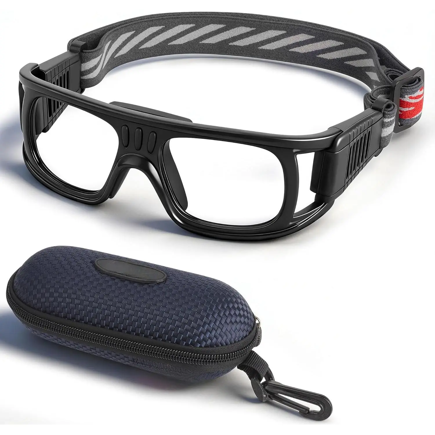 Sports Goggles Glasses Men Racquetball Basketball Football Eyewear Protective Glasses Shock Collision Lens Replaceable