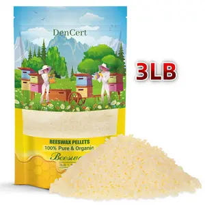 3LB beeswax granules, food grade beeswax, triple filtered beeswax granules, perfect for DIY projects, soap making supplies, for candle making, can be used as gifts
