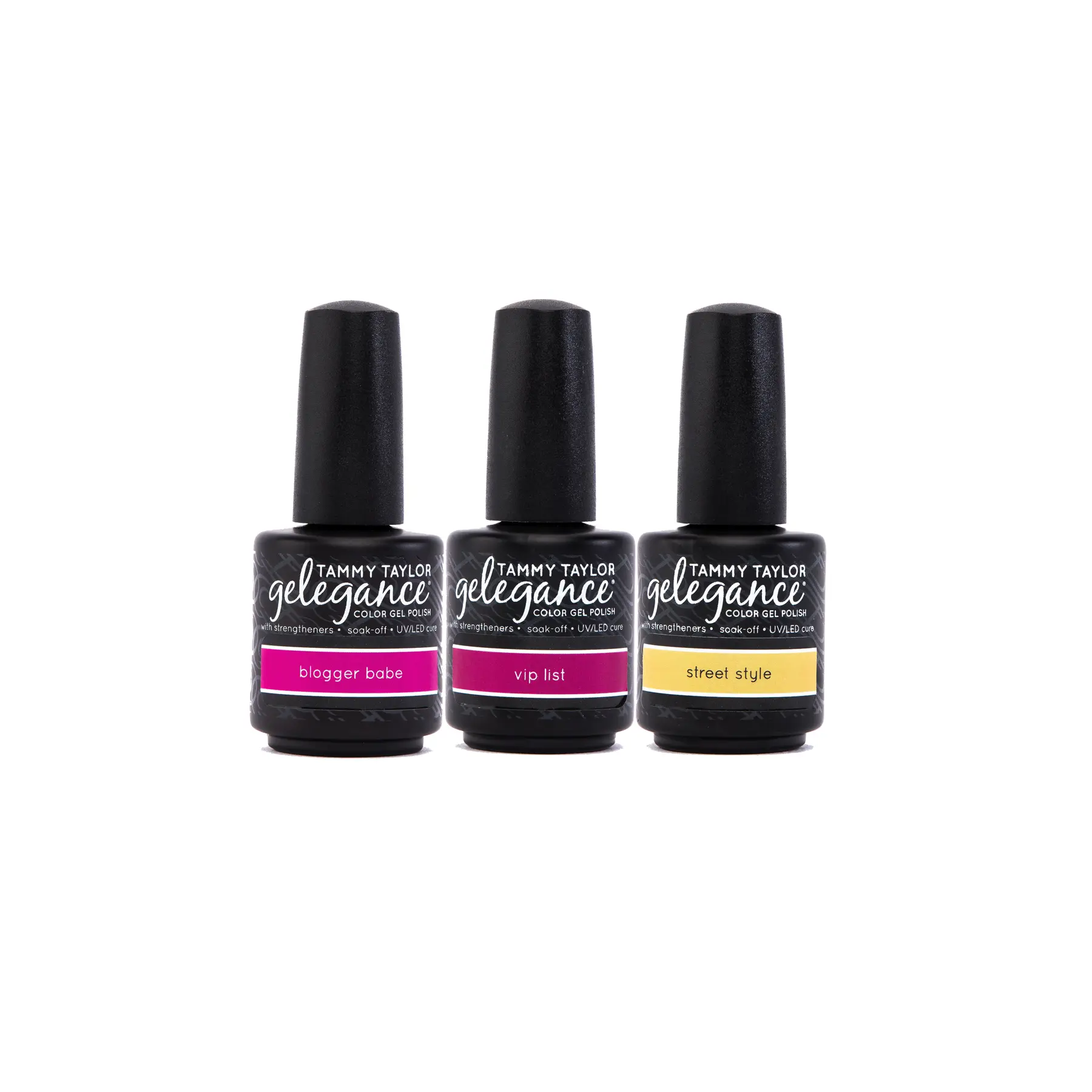 Tammy Taylor Nails Style Influencer ENTIRE Collection Bundle - 3 Gelegance Gel Polishes & 3 Soulmate Nail Lacquers - Long Lasting, High Pigment, Full Coverage - Street Style