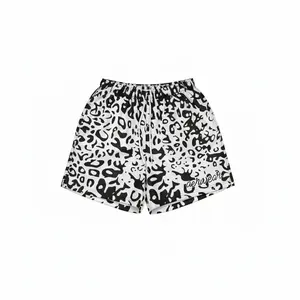 White Cheetah Shorts