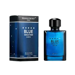Men's Woody Perfume Sprays, Fragrances Perfumes, Blue Natural Refresh Perfume, Alcohol-based Fragrance for Dating, Office and Sports Occasions, Blue