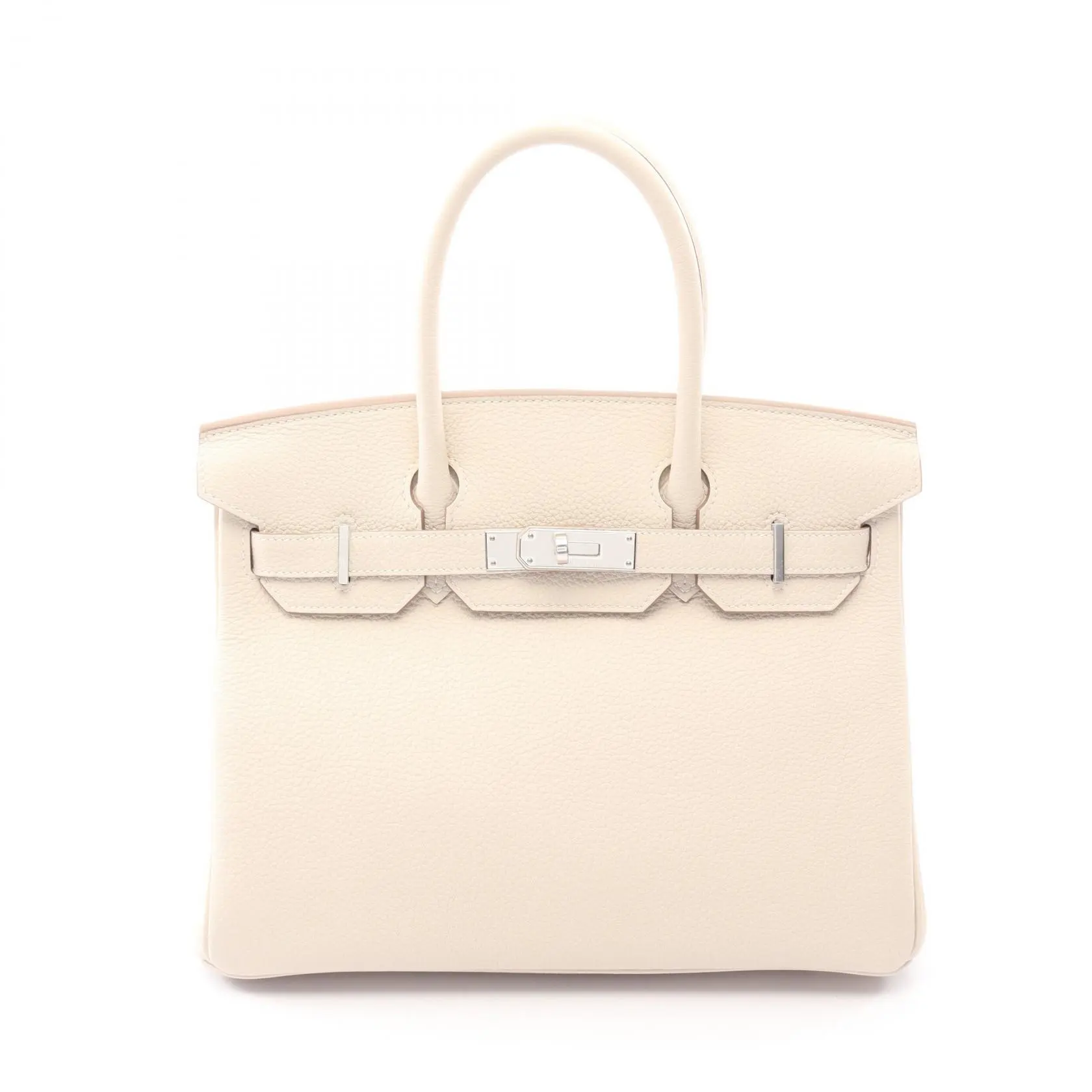 Pre-owned HERMÈS Calfskin Shoulder Bags Hermes Birkin30 Togo