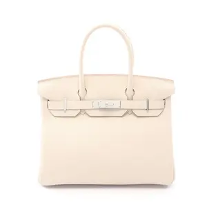 Pre-owned HERMÈS Calfskin Shoulder Bags Hermes Birkin30 Togo