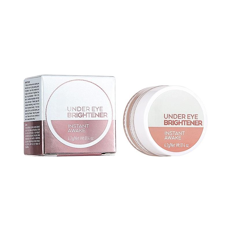Eye contour brightening cream and concealer. Use hyaluronic acid and shea butter to cover and brighten dark circles No animal testing No preservatives