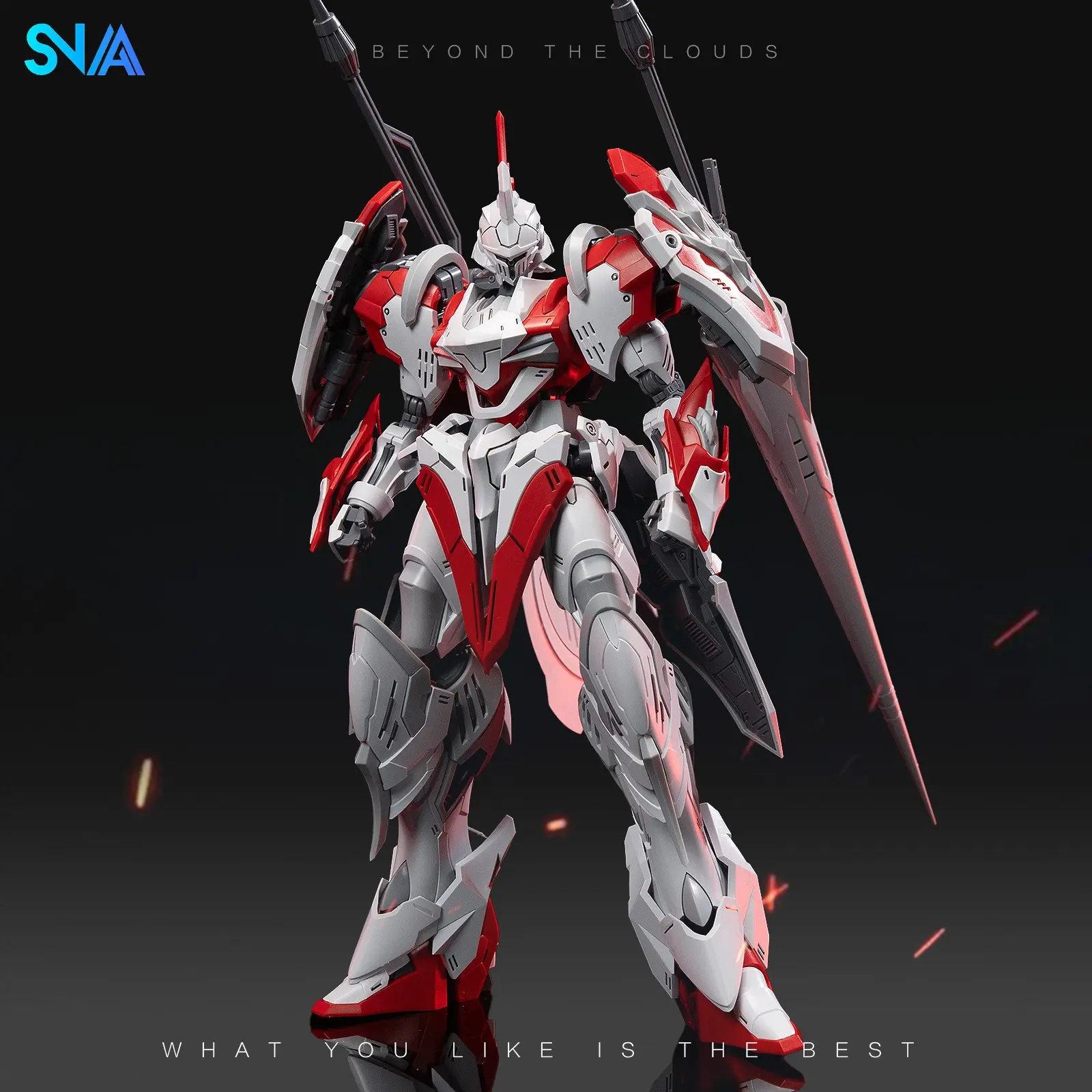 Snaa Genuine High-End Mecha Model Kit Action Figure, High-Mobility Internal Skeleton, Displayable, Includes Modular Parts, Collectible Building Set, 2026 New Gift