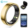 COLMI Ring 2 Classic Round Hybrid Smart Ring - Unisex Wearable Device, 5ATM Swim-Ready 5 ATM Waterproof Chargeable Tech, Bluetooth IP68 Universal Fitness Tracker Compatible with Smartphones (Back to School)