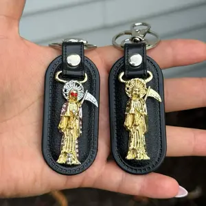 Holy Death Keychain keychains collectible keychains cute charm