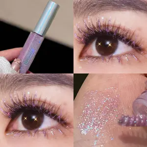 Diamond Eyelash Mascara Four Colors Available, Enhancing Mascara, Eye Makeup Enhancer, Cosmetic, Perfect for Date Night, Essential Beauty Product