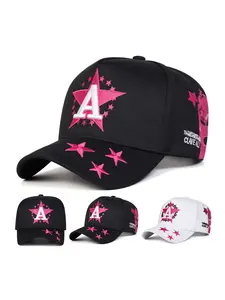 Unisex Asymmetrical Baseball Cap, Adjustable Sun Protection Hat for Spring & Fall, Casual Fitted Outdoor Travel Beach Vacation