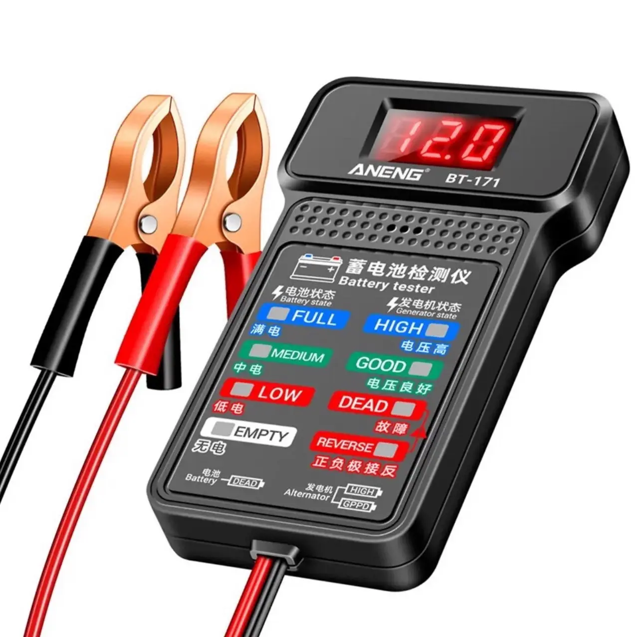 Battery detector Model:BT171 for 12V battery