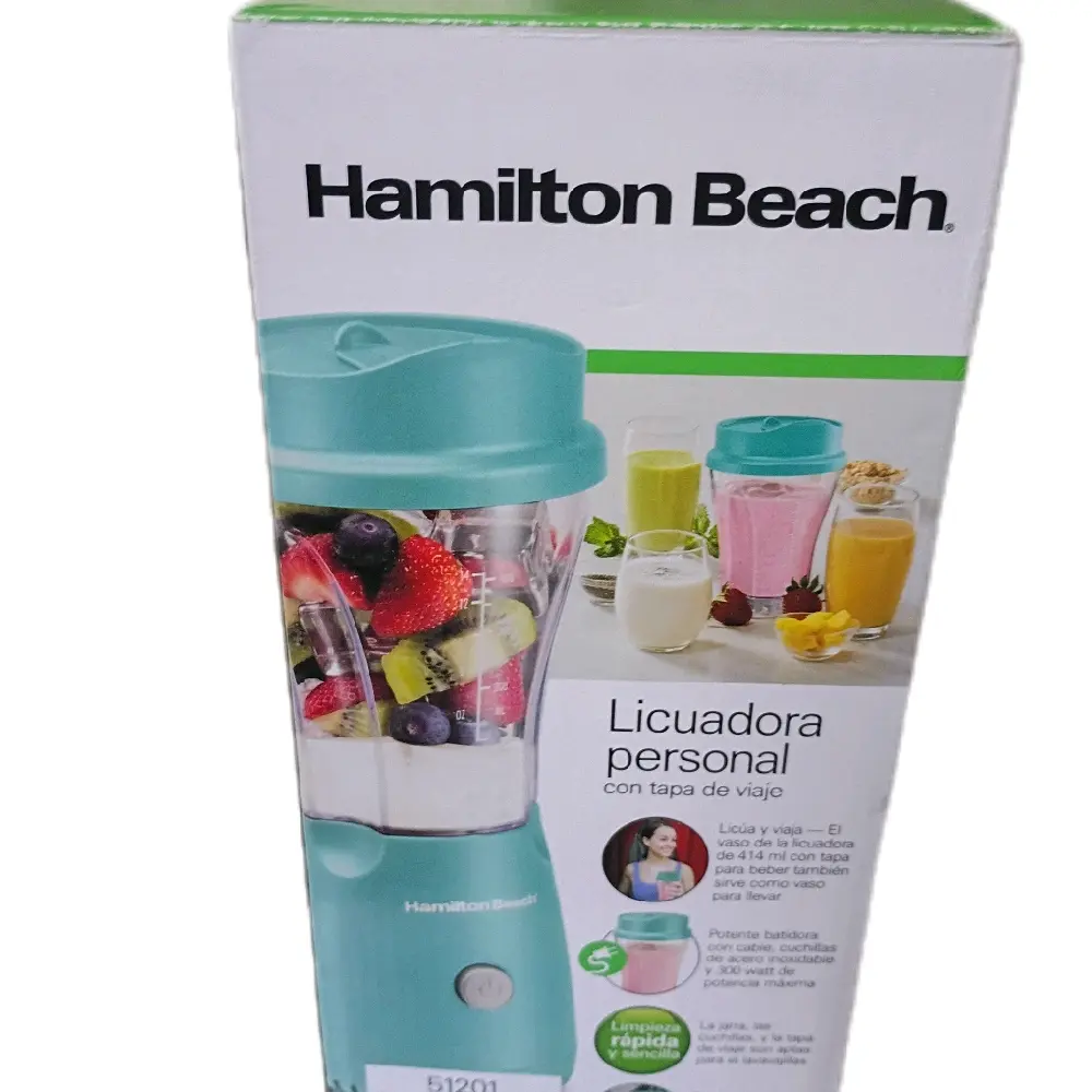 personal blender, portable single-serve electric mixer for smoothies, shakes, 16oz capacity