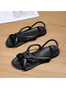 Travel Flip-flops, Foldable and Portable Slippers, Outdoor Lightweight and Versatile Sandals, Casual Beach Shoes