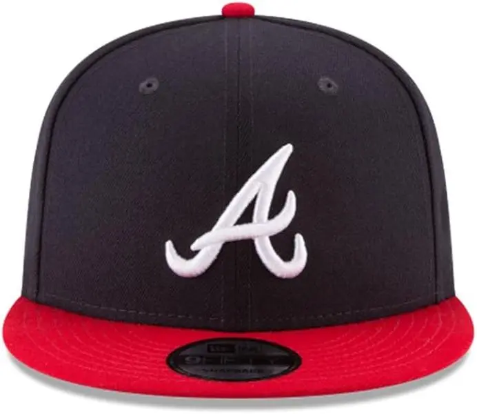 New Era 9Fifty Atlanta Braves Snapback Cap - Navy/Red 11591082
