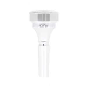 Small Trumpet Mouthpiece Brass Silver Plated Copper 4b Instrument Accessory  Perfect for Trumpeters